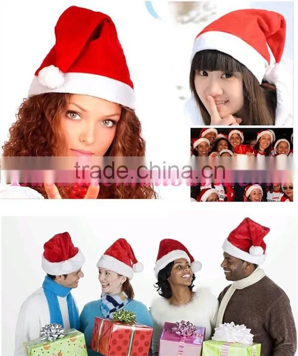 High quality flannelette christmas hat
