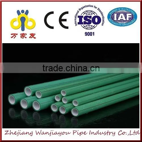 hot sell plastic pipes for hot and cold water PPR material