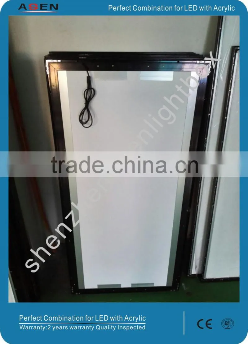 A0 Illuminated Magnetic Advertising Magnetic Light Box