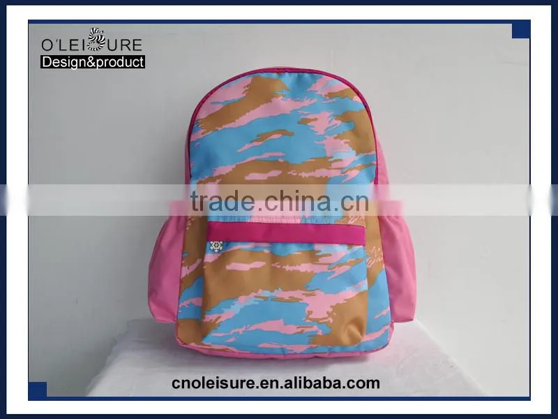 2015 new products backpack childrens fabric bags school backpack