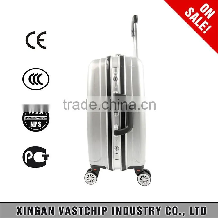 New hard factory aluminum suitcase for travel luggage bags