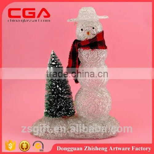 Brilliant polyresin crafts figurine, Christmas decorations.