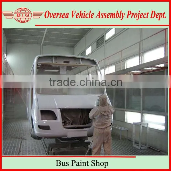Independent Air Conditioning Bus and Bus Paint Shop Equipment for Sale