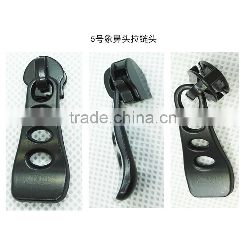 Accessory Holesale Corn Teetle Shiny Gold Metal Zipper For Luggage Bags
