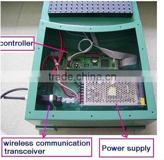 Hot sales LED Pharmarcy Cross display pure green double sides IP65 P20 LED pharmacy cross display