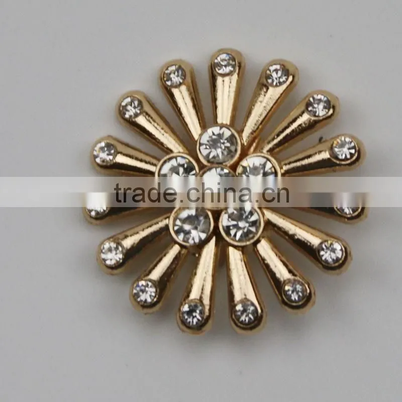 Stylish metal shoe buckle shoe parts accessories