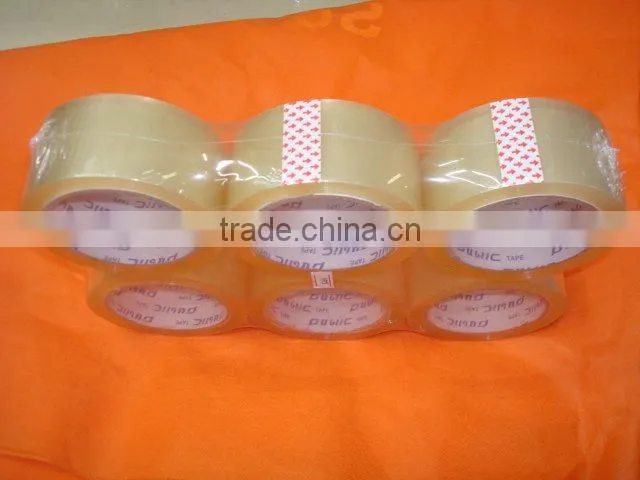 perfect quality transparent bopp packing tapes hot sale