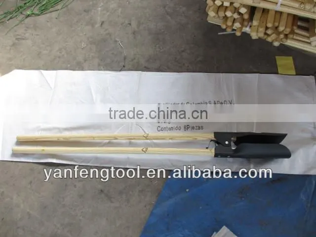 Hot post hole digger with wooden hand(high quality)