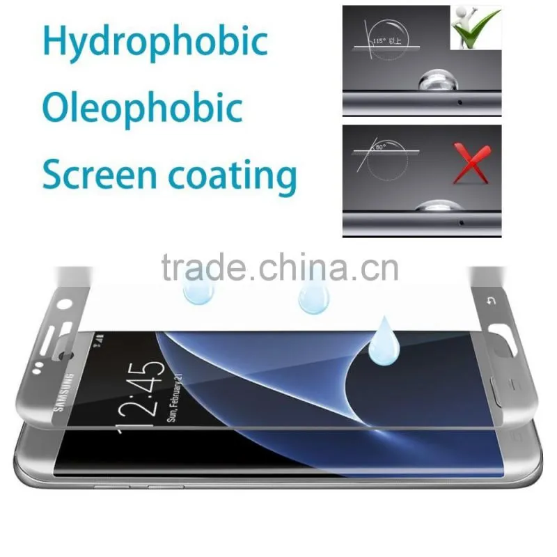 For samusng s7 color tempered glass screen protector