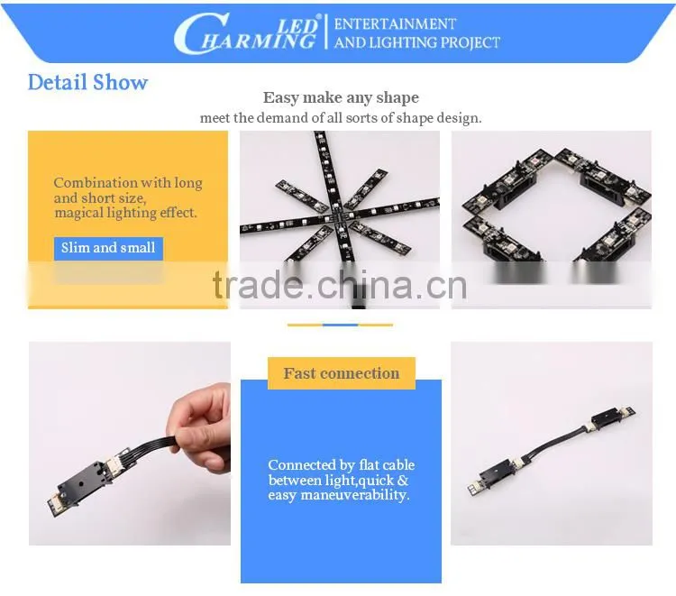 slim led magic dragon bar light for night club, maken any shape by your mind