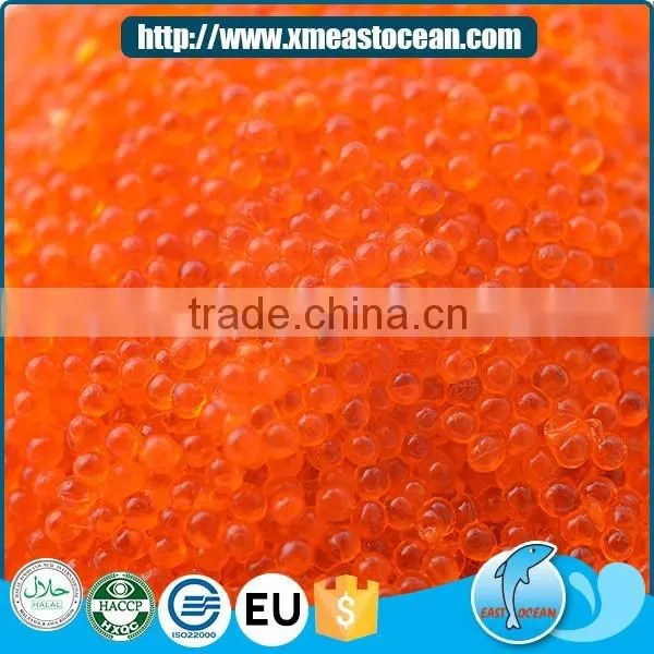 High quality seasoned flying fish roe frozen tobiko for sushi