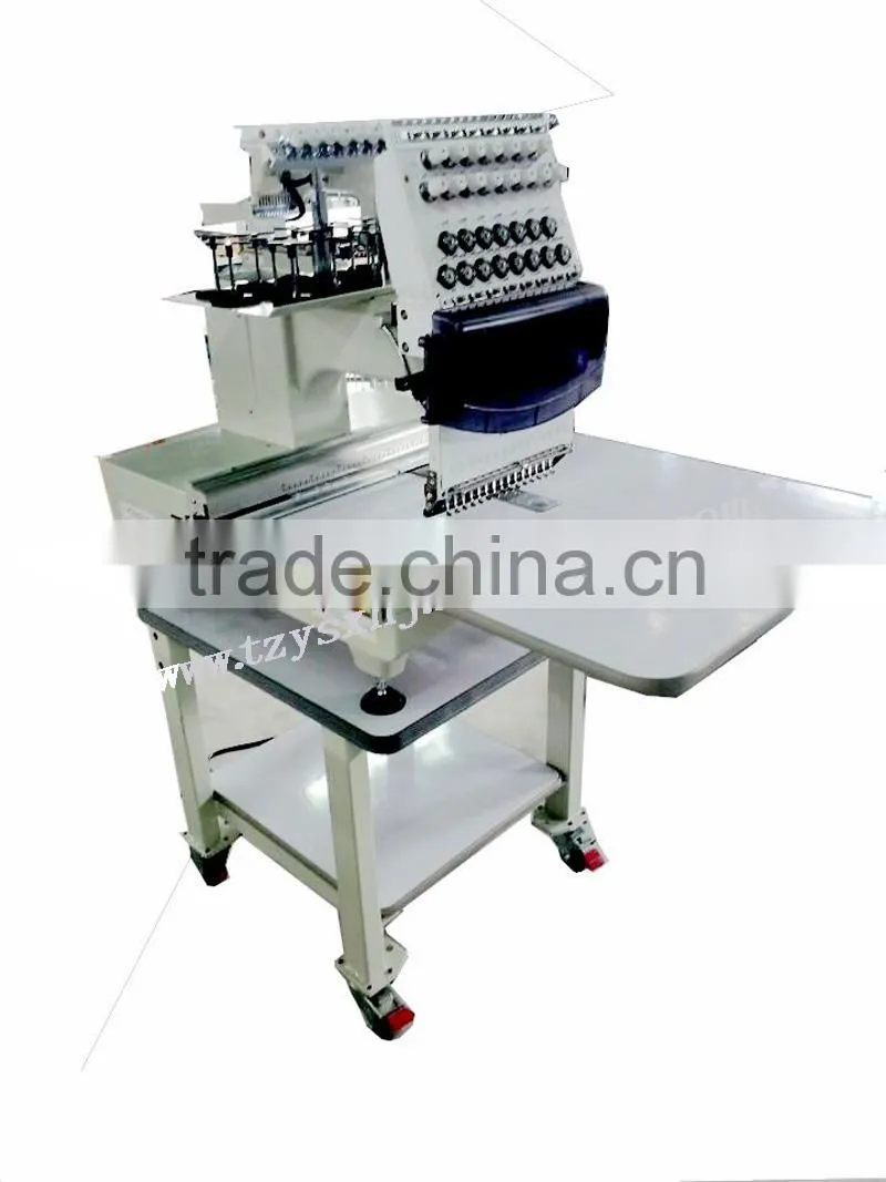 NEW 15 colors single head embroidery machine prices