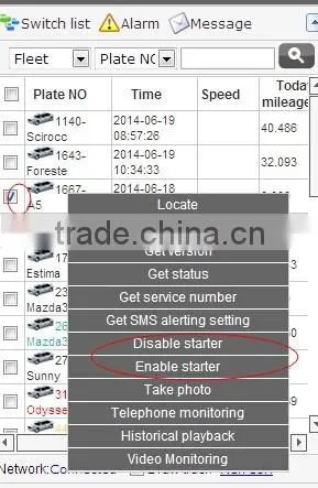 Fleet management Gps / gps tracker / gps tracking software GS102