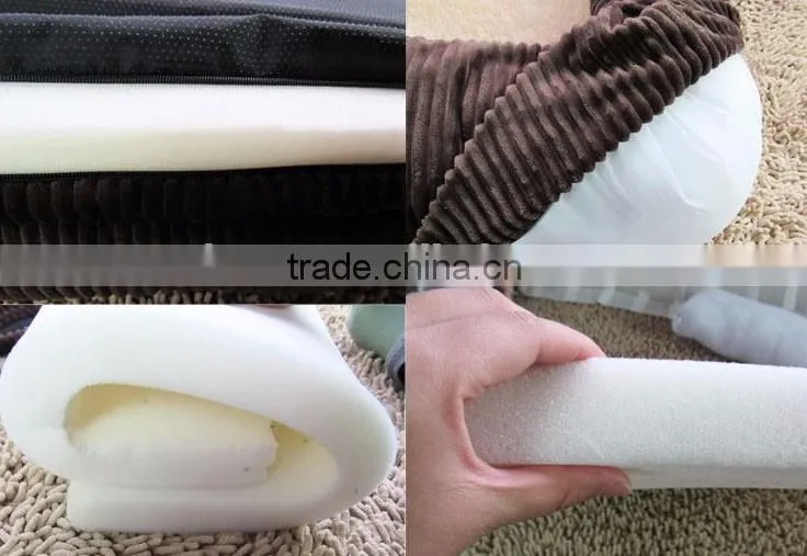 High quality corduroy luxury pet dog bed wholesale