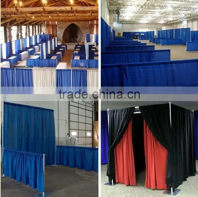 Pipe and Drape motorized stage curtains