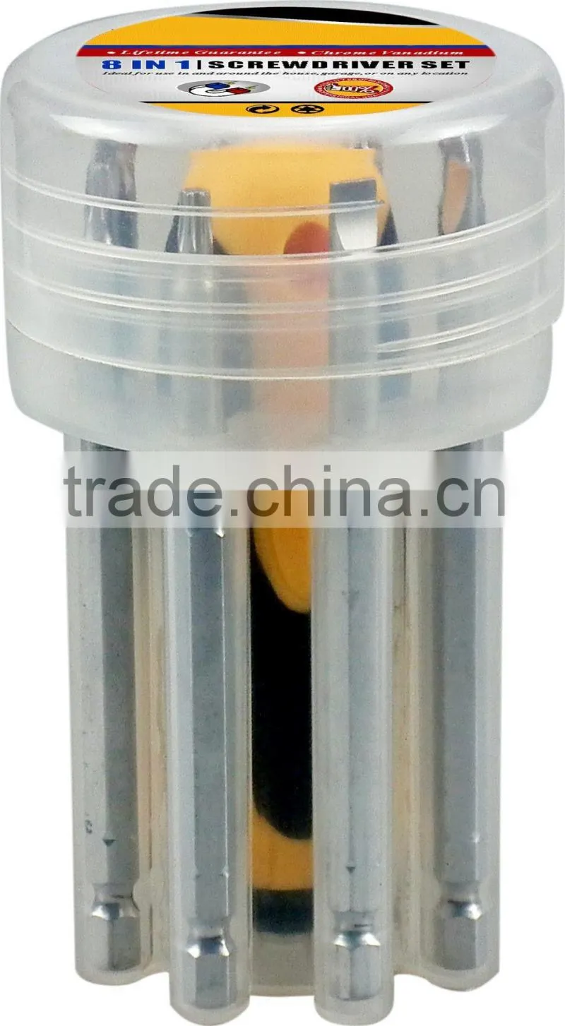 8"1 screwdriver set screwdriver