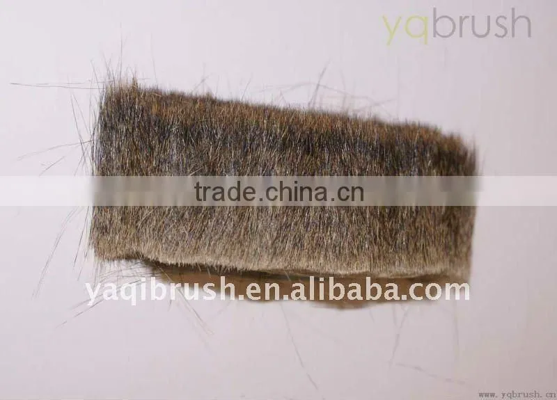 natural animal hair; Squirrel hair for makeup brushes; squirrel hair