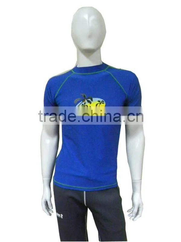 Men Lycra Rash Guard (WS-066)