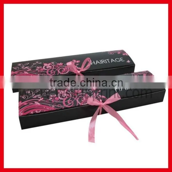 Factory Custom Charming Hair Extension Boxes Wholesale