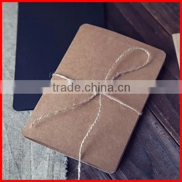 Custom Cheap Folding Kraft Paper Greeting Card Wholesale