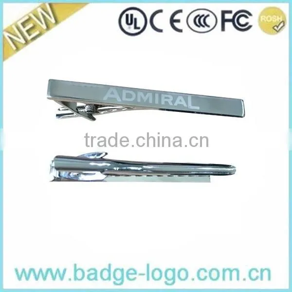 2016 Fashion Silver Tie Pin, Metal Tie Clip China Supplier