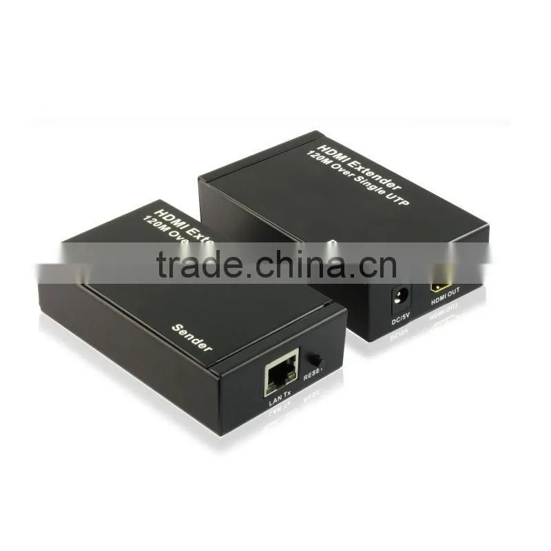 HDMI extender over cat6x1 cat5ex1 1080p up to 120M 50 watt fm transmitter for hot video player