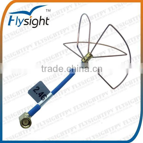 C252 FPV omnidirectiona 2.4ghz cloverleaf antenna for 2.4ghz FPV TX RX