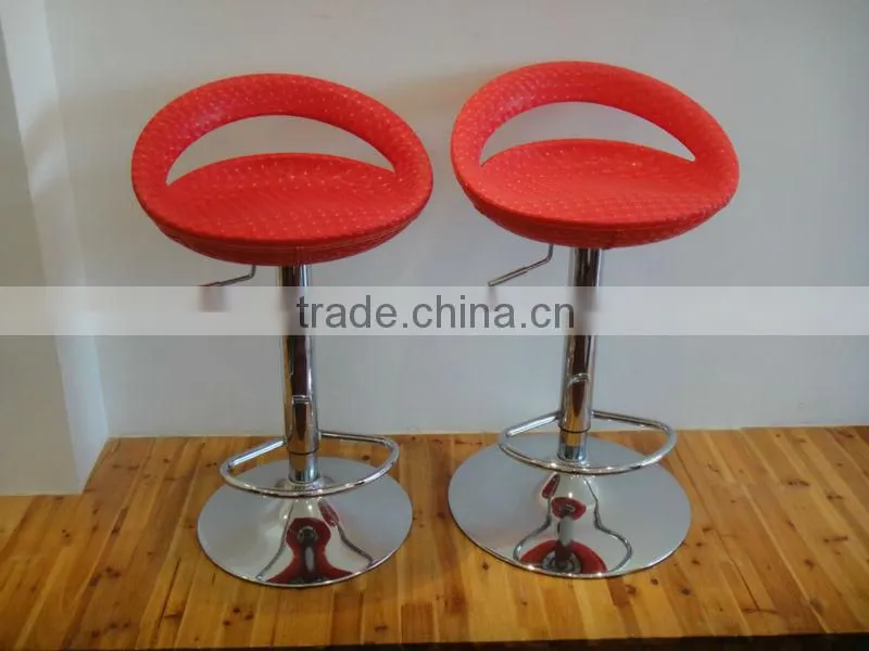 chromed diner chair