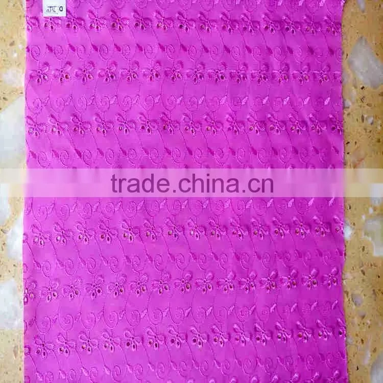 WHOLESALE T/C COLOR 42/43 EMBROIDERY FABRICS