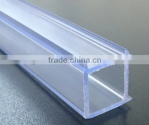transparent anti-static pvc package tube