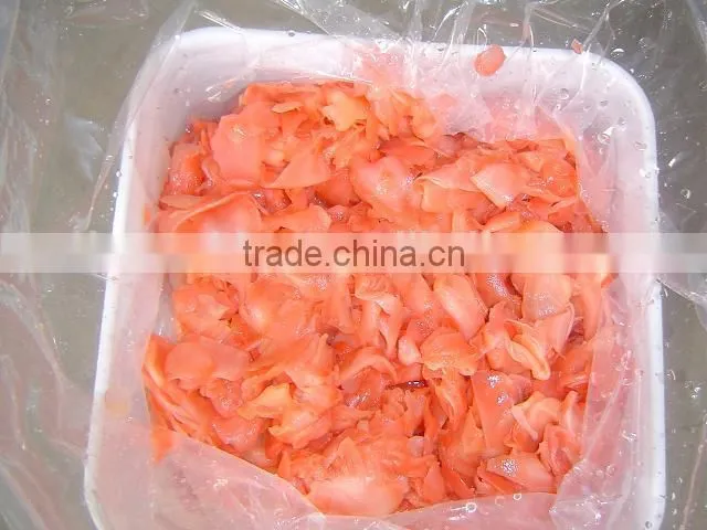 vertical food sushi ginger slice bag packing machine