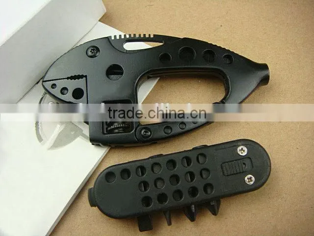 OEM high carbon stainless steel mini multi tool knife