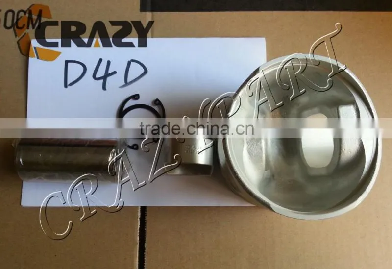 Diesel engine DEUTZ D4D piston for VOLVO EC140B excavator spare parts,D4D engine parts