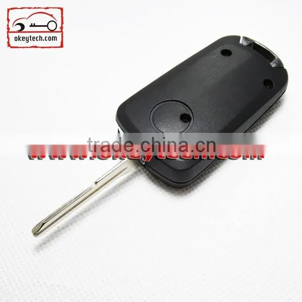 High Quatity Opel flip remote key shell for opel ym28 key for Opel key cover