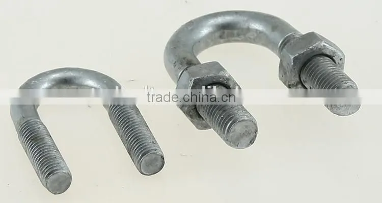 Quenched and Tempered Alloy saddle clamps U BOLT making machine