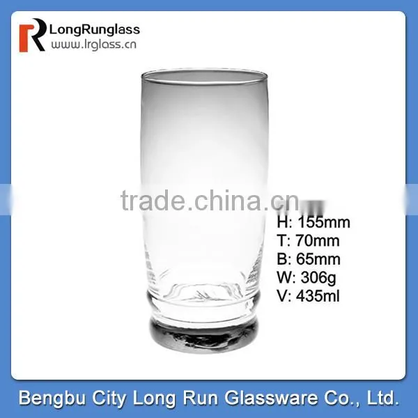 LongRun 368ml drinking beer glass cup &water glass cup& glassware milk cups