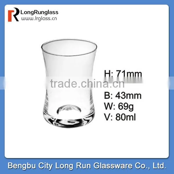 LongRun 55ml home use milk glass cup water drinking glass/ glass juice cups for kids