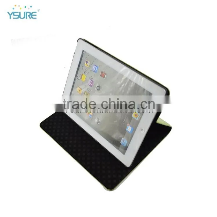 Customized Brand Name Green Crocodile Slim Magnetic PU Leather Stand Smart Cover Case For iPad air iPad 5