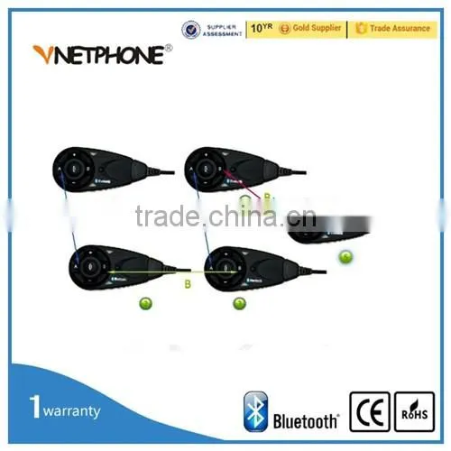 2016 NEW V5 wireless hands free walkie talkie two way radio used walkie talkie bt intercom headset