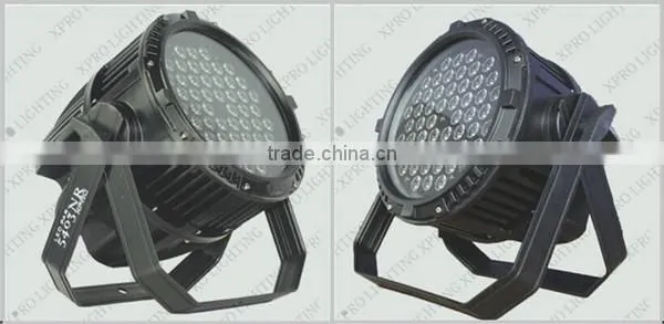 IP68 waterproof RGBW 54pcs 3watt 4in1 LED theater light