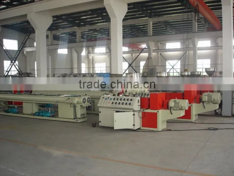Professional PVC pipe production line
