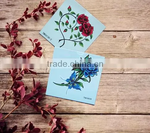 WMT-103 The Middle East Style Metallic Flash Tattoo Sticker