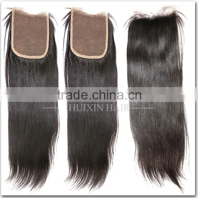 new arrival natural color cheap price 8a grade lace closures straight brazilian virgin hair