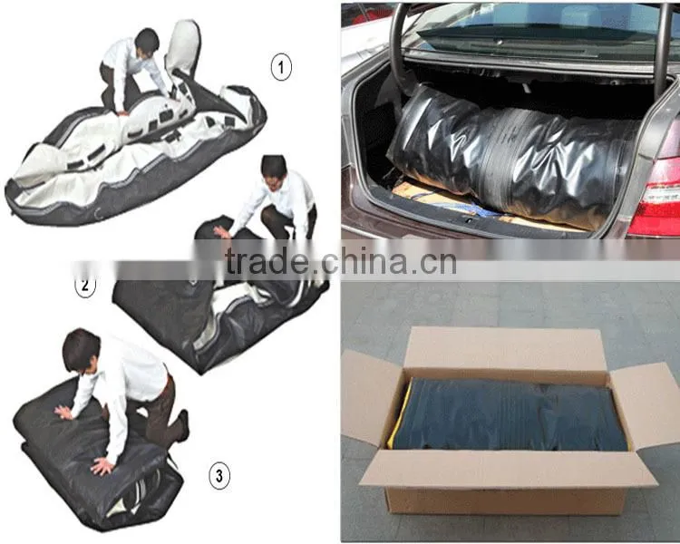 430cm inflatable boat with air mat floor for fishing, sports, rescue use