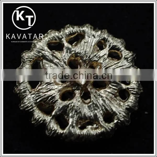 Good quality metal button with pearl for clothes