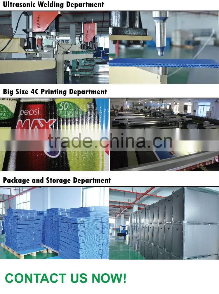 offering polypropylene material plastic corrugated box in Shanghai factory