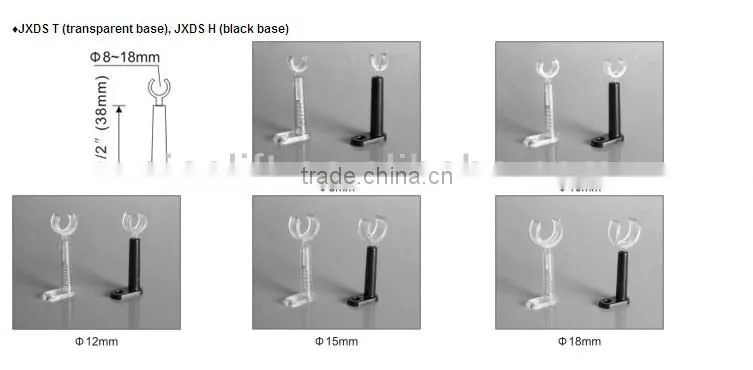 Polycarbonate Tube Supports
