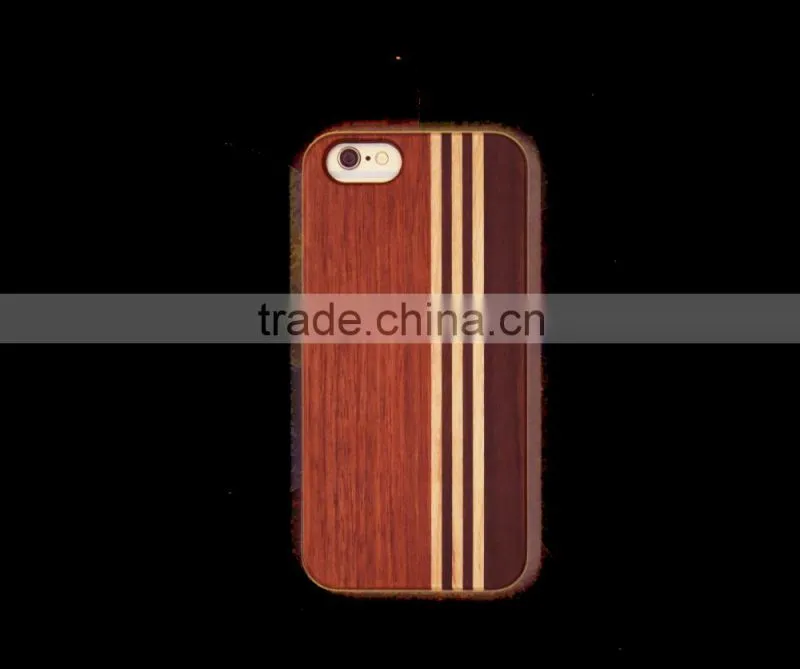 MOBILE PHONE CASE CUSTOMIZED in natural solid wood finish