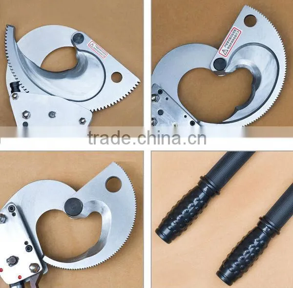 Heavy duty power Ratchet cable cutter hand power cutter