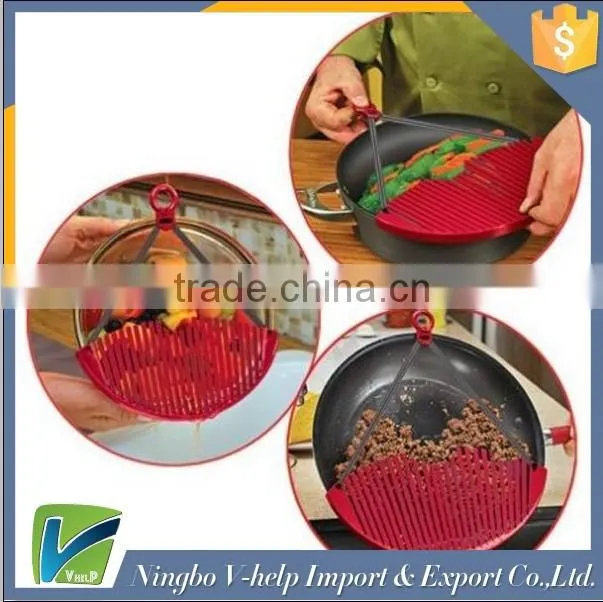 Expandable Strainer Better Strainer Stretch Better plastic vegetable strainer